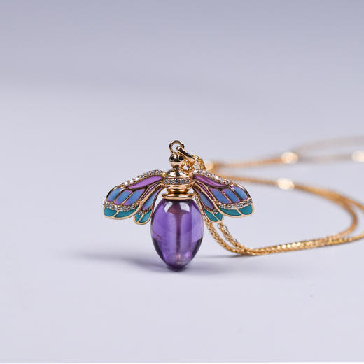 珐琅蜜蜂香瓶【定制】 商品图1