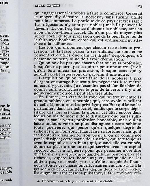 【中商原版】孟德斯鸠 论法的精神下 法文原版政治理论书 De l esprit des lois Montesquieu 商品图5
