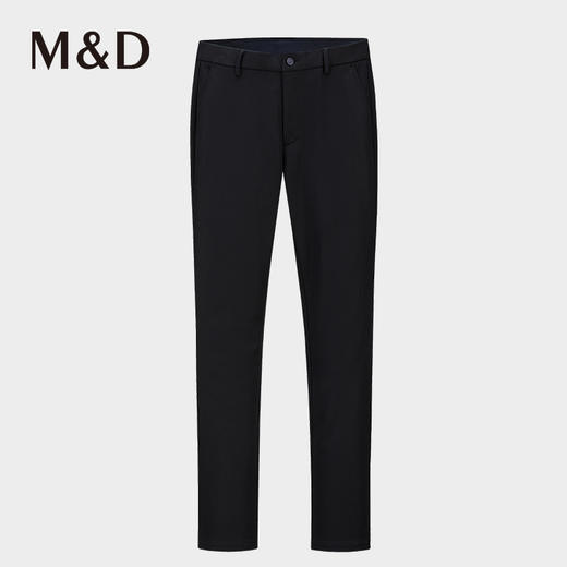 M&D/名盾秋冬新品商务男士纯色职业直筒裤休闲修身锥形长裤男 商品图1