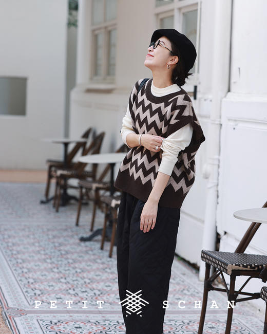 【经典款】PETIT SCHAN小闪 #022 Big Mushroom 大蘑菇 日本超柔软纱线纯羊毛OVERSIZE大贝雷帽 商品图2