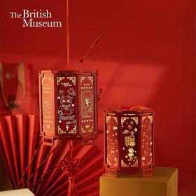 大英博物馆馆藏系列盖亚·安德森猫巴斯特萌猫发财款灵芝兔款DIY纸雕灯笼小夜灯摆件