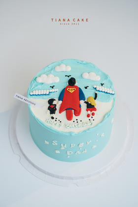 【手绘定制】爸爸是超人