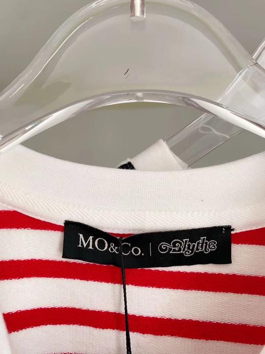 蒙口 Moncler &Co.|Blythe联名合作系列2022早秋新品女士条纹长 商品图3