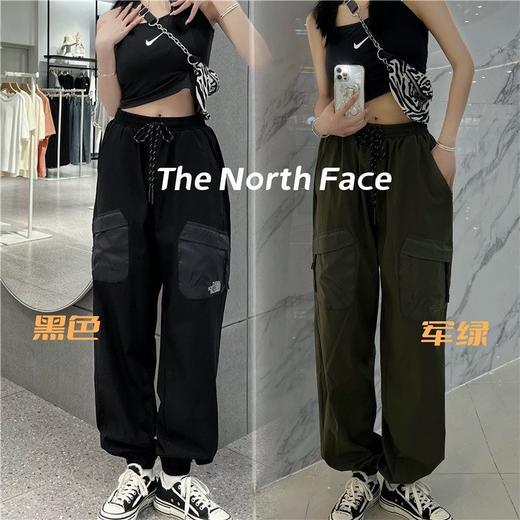 北面 The North Face TNF工装裤 今天推出一款硬货 TNF男女刺绣刺绣标秋季长裤 商品图1