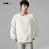 HIM漢崇 立体胶章LOGO长袖卫衣男舒适珠地棉休闲套头上衣2025秋季 商品缩略图0