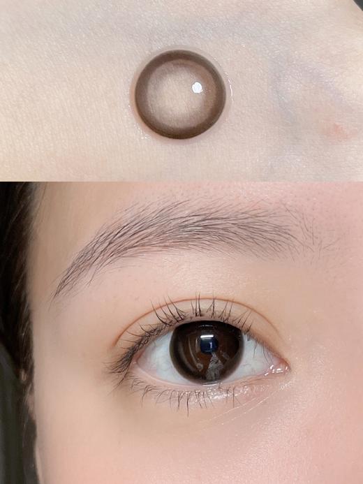 Kira Secert 纯黑胶原 年抛 2片14.2mm 着色13.4mm 基弧8.6 含水38% 韩国进口 商品图4