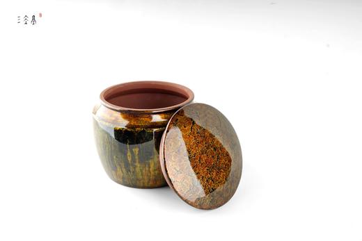三希堂  流霞系列  流金大漆茶罐 商品图1