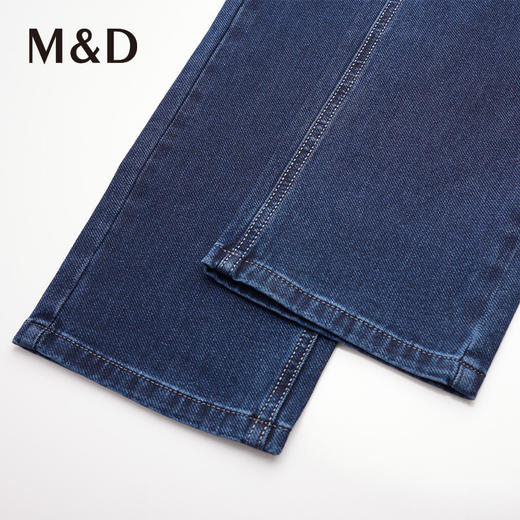 【菁英同款】名盾牛仔裤男秋冬保暖弹力棉质百搭潮流男裤36V96 商品图3