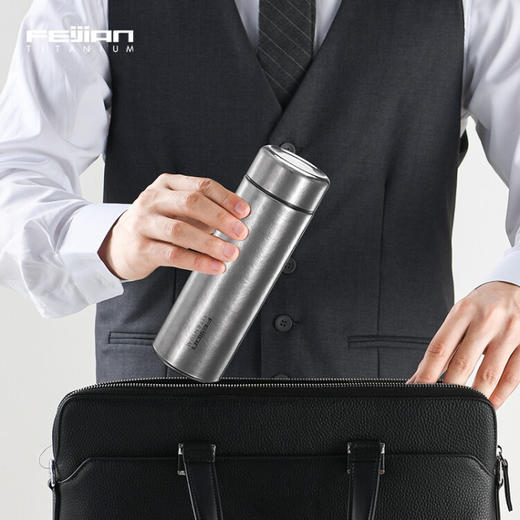 飞剑（FEIJIAN）  臻烁系列真空 保温钛杯  TD-040-04A    400ml 商品图2