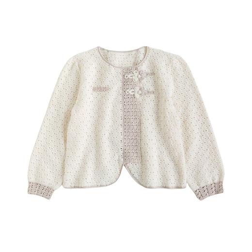 苏苏姐家赋月盘扣外套手工DIY编织钩针衣服毛线团自制材料包 商品图4