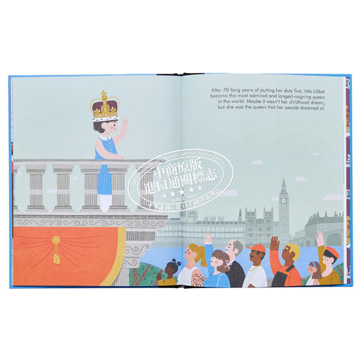 【中商原版】Little People Big Dreams Queen Elizabeth 英女王伊莉莎白二世 英文原版 精品绘本 历史人物故事 4-6岁 商品图6