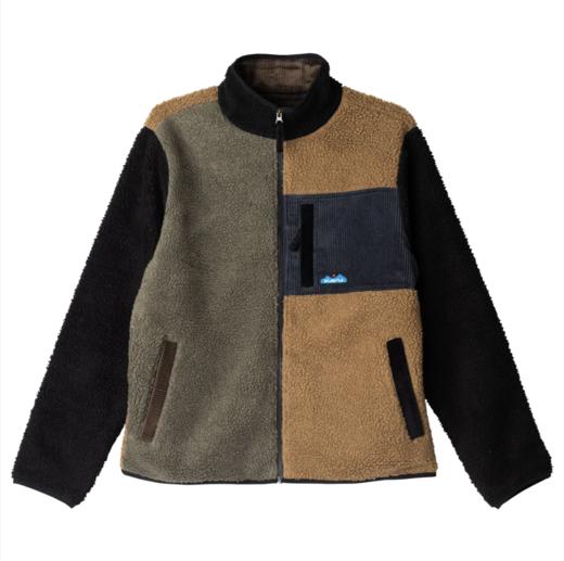 KAVU M'S Wayside Brewed Up 男款拼接抓绒 商品图0