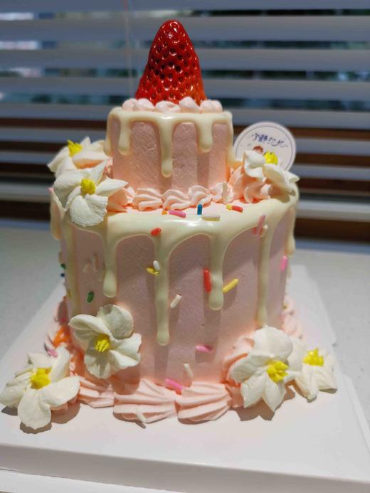 四寸小清新奶油蛋糕 下单前请仔细阅读商品详情 商品图0