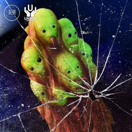 现货 Unbox 九头女巫 粉色夜光版 John Kenn 搪胶 商品图1