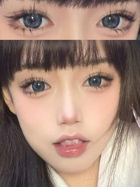 Iris  西部牛仔蓝「含硅水凝胶」年抛型 275/475/650/700度缺货，其他度数货全！