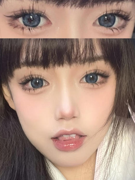 Iris  西部牛仔蓝「含硅水凝胶」年抛型 275/475/650/700度缺货，其他度数货全！ 商品图0