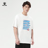卡尔美运动短袖T恤2022新款字母图案圆领套头休闲潮流文化衫 商品缩略图0