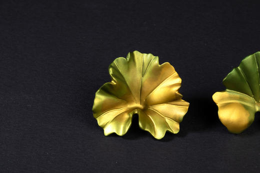 独角鹿西洋古董珠宝首饰法国珠宝设计大师JAR出品钛合金耳环一对 商品图2