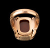 独角鹿西洋古董珠宝首饰19世纪初法国出品18k金红玛瑙凹雕戒指 商品缩略图4