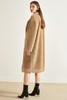 Eifini伊芙丽 卡其色韩版颗粒绒毛呢大衣 10163 商品缩略图4