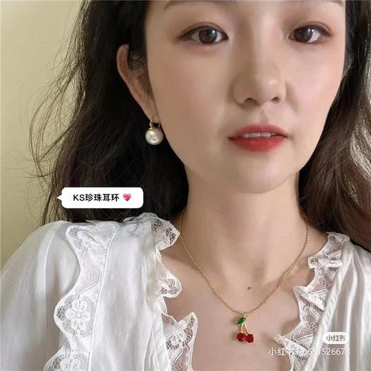 KS经典款单珍珠耳环 商品图9