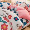 冬季加厚绒四件套加绒保暖珊瑚绒被套法兰绒床单被罩床上用品exo9 商品缩略图8