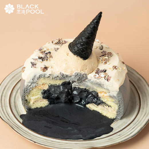 （贪吃兑换专用）1.0磅 蛋筒芋泥/黑芝麻流心蛋糕 商品图3