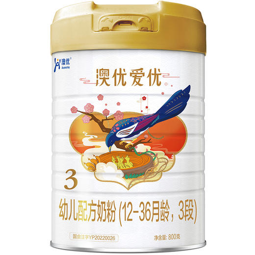 澳优爱优幼儿配方奶粉800g 商品图0