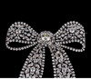 独角鹿西洋古董首饰珠宝美好时代风铂金镶嵌钻石蝴蝶结流苏胸针 商品缩略图3