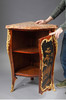 独角鹿西洋古董家具洛可可风铜鎏金大理石黑漆描金橡木三角柜边柜 商品缩略图2