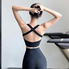跃牌【禅语梵心系列】交叉美背运动健身内衣女防震聚拢文胸跑步透气瑜伽背心FX2018（可拆胸垫） 商品缩略图2