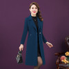 YMR8706新款时尚优雅气质中长款呢子大衣外套 商品缩略图3