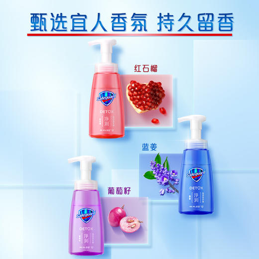 舒肤佳蓝姜氨基酸排浊泡沫洗手液225ml健康抑菌99.9% 泡沫细腻易冲洗 新老包装随机发货 商品图5