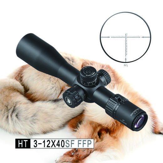 发现者HT 3-12X40SF FFP 短款前置 商品图0