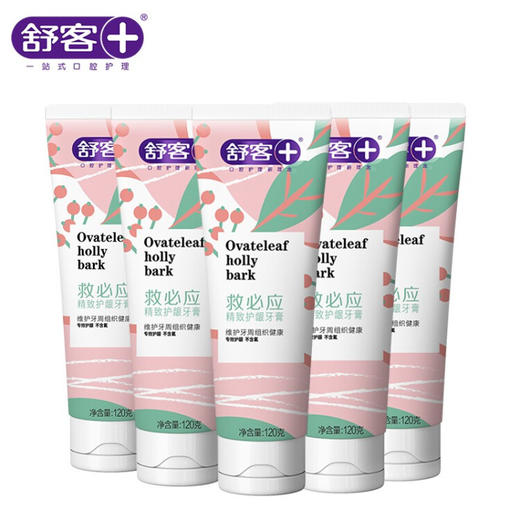 舒客  救必应牙膏（牙龈灭火器） 120g*3支  ZHS-JB30 商品图0