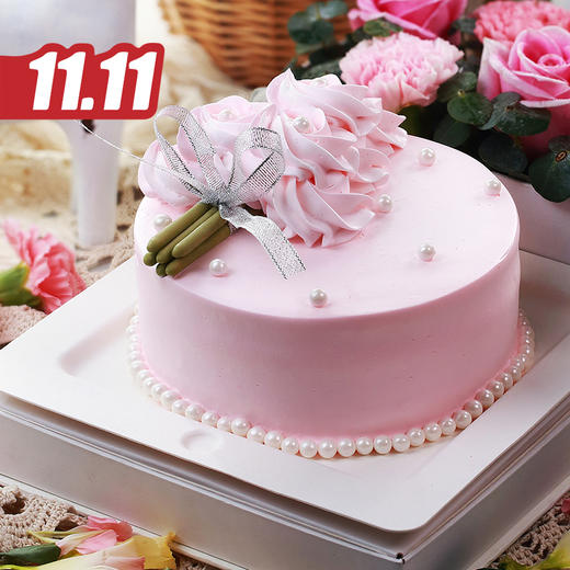 仅此一天秒杀【妈妈是女神】鲜奶蛋糕-妈妈，不管岁月如何待你，你永远是我的女神（福州） 商品图1