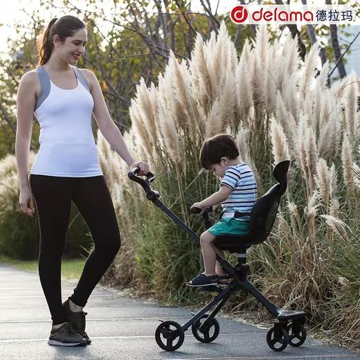 Delama德拉玛S1笔记本溜娃车轻便折叠可坐可躺    FS 商品图4