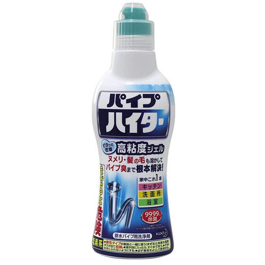 日本花王（KAO）管道疏通剂 下水道疏通剂 厨房油污排水道堵塞强力疏通剂500g 商品图0