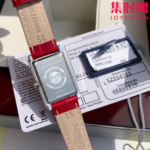 原单狠货来袭！渠道货！林志玲同款！浪琴表黛绰维纳鳄鱼皮系列！ 商品图7