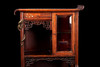 独角鹿西洋古董家具19世纪法国出品Viardot风格木制镶嵌展示柜 商品缩略图1