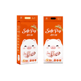 Soft Pig柔软小猪超薄羽柔纸尿裤