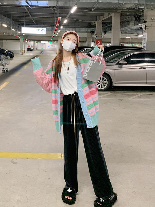 <曾小咸推荐>巨折清仓秒杀，稀有现货24小时发【仅限今日】宽松休闲阔腿长裤子 商品图4