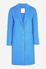 sandro 经典蓝色翻领大衣 9720 商品缩略图4