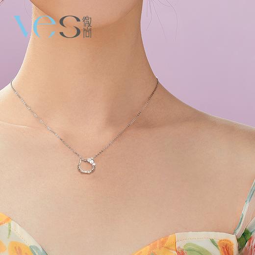 【会员精选】凯蒂趴趴猫银925套链 商品图3