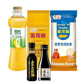 金龙鱼 米面油调味套餐 5件套 CX50-02