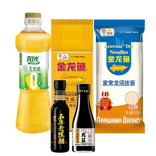 金龙鱼 米面油调味套餐 5件套 CX50-02 商品图0