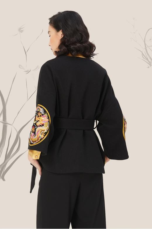 ELLA JADE 重工龙纹刺绣中国风外套 8724 商品图2