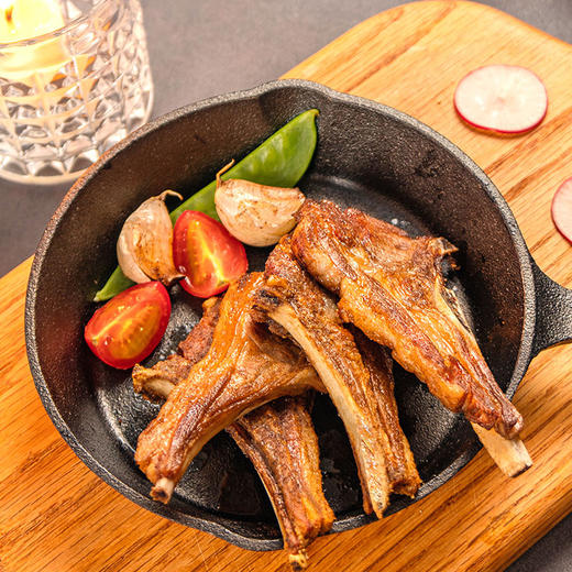 西鲜记 盐池滩羊 羔羊法式小切450g/袋 烧烤季 商品图4