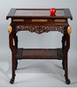 独角鹿西洋古董家具法国出品东方风格玻璃展示柜展示方桌 商品缩略图1