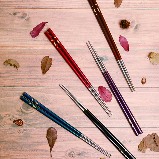 小圆满五色漆筷 商品图5